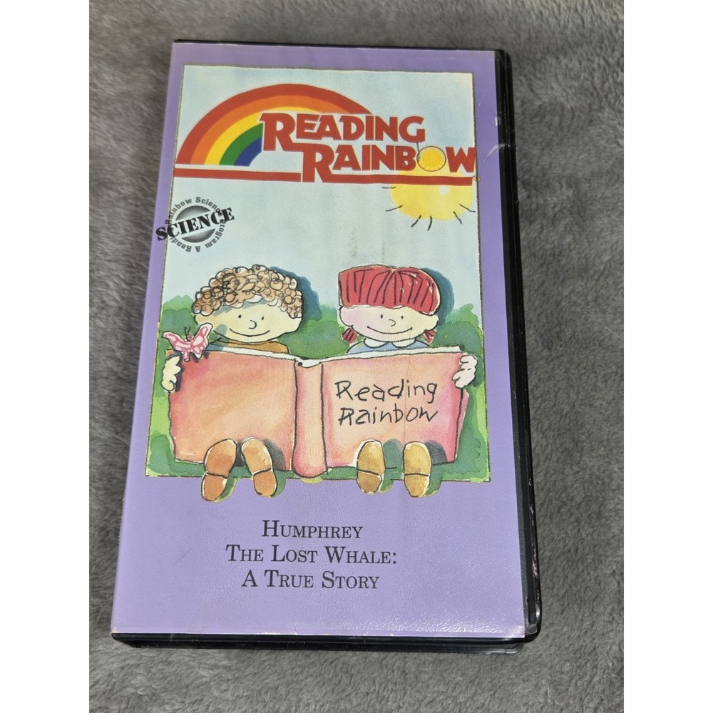 Reading Rainbow: Humphrey The Lost‎ Whale VHS LeVar Burton  Educational